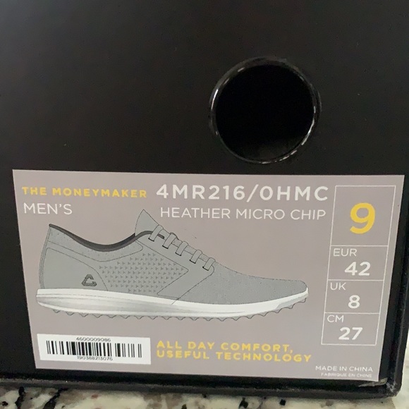 Cuater “the moneymaker” heather grey 9 golf shoes - Picture 13 of 13